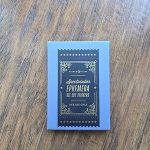 NEW A&O 2026 March Sub Box - Spectacular - Ephemera Die Cut Stickers